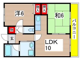 メゾンド・ソレイユの物件間取画像